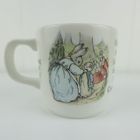 Wedgewood Peter Rabbit Cup And Plate Made in England 1982 - Picture 7 of 12